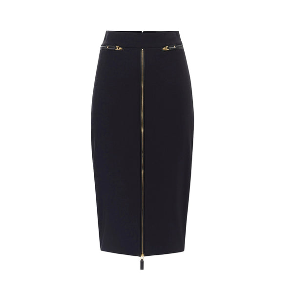 Elisabetta Franchi Gonna midi Gonna Donna midi zip frontale 42 - Francavilla Moda